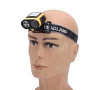 Denash Cámara Montada en la Cabeza Grabación de Video 2K HD Control WiFi Detección de Movimiento con Batería de 1200 MAh y Luz LED para Deportes Aventura Senderismo