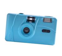 Denash Cámara Portátil -Film M35 Cámara Elegante Reutilizable para Amigos, Familia, Equipo ABS (Blue)