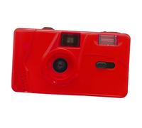 Denash Cámara Portátil -Film M35 Cámara Elegante Reutilizable para Amigos, Familia, Equipo ABS (Rojo)