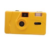 Denash Cámara Portátil -Film M35 Cámara Elegante Reutilizable para Amigos, Familia, Equipo ABS (Yellow)