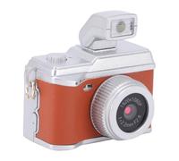 Denash Cámara Super HD Estilo Llavero Retro Compacto Pantalla a Color 1080P Pequeña Cámara Vlog con Monitor de 0,96 Pulgadas, Liviana y Fácil de Usar, Tiempo de Espera Prolongado,