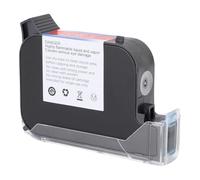 Denash Cartucho de Tinta Solvente de Secado Rápido de Repuesto, 42ml, Negro, para Mini Impresora de Inyección de Tinta Portátil, Gran Capacidad