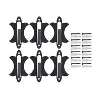 Denash Colgador de Calavera de Alta Resistencia, Soporte de Calavera de Ciervo con Recubrimiento en Polvo de Acero Al Carbono con 6 Ganchos para Ciervos, Búhos, Osos, Antílopes,