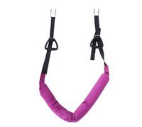 Denash Colgante de Tracción para Espalda, Correa Ajustable de Cintura | Diseño de doble gancho resistente, material de poliéster duradero, para estiramiento de piernas en gimnasio en casa