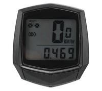Denash Computadora para Bicicleta con Cable SD 581 - Odómetro para Bicicleta, Velocímetro, Computadora para Duradera ABS con Imán Más Fuerte e Impermeable, Fácil Instalación para de Montaña