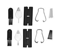 Denash Consejos de Lápiz Estilos Nibs de Reemplazo Táctil Sensible Profesional para la Nota 8 Nota 9 Tab S3 Tab S4, Material Premium, Fácil de Instalar para Dispositivos de Pantalla Táctil