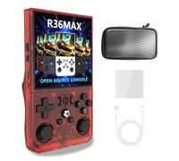 Denash Consola de Juegos Retro R36MAX, Consola de Juegos Portátil, Pantalla IPS de 4 Pulgadas, Código Abierto 720x720, Consola de Videojuegos Retro, Batería de 4000 MAh, Compatible con