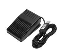 Denash Controlador de Interruptor de Pedal de Pie USB a Prueba de Agua, Interruptor de Pedal de Pie USB a Prueba de Lluvia con Configuraciones de Claves Personalizadas, Diseñado de