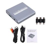 Denash Convertidor AV a Digital Tarjeta de Captura de Video USB 3.0 Convierta Analógico a Digital Guarde Cintas Antiguas en una Computadora Portátil Compatible con Hi8 VCR DVD