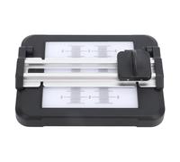 Denash Cortador de Película de Diapositivas Negativas con Panel de Retroiluminación LED Ajustable para Corte de Tira de Película de 35 Mm Adecuado para Procesar Entusiastas de Bricolaje ABS 1 Set