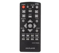 Denash COV31736202 Control Remoto de Repuesto, Material ABS de Primera Calidad, No Requiere Configuración, con Teclas Sensibles, Señal Estable, para Reproductor de DVD DP132NU