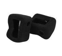 Denash Cubierta de Viento Reducción del Viento Reducción de la Prueba de Deformación para la Cámara Deportiva Material de Esponja Negra 2 Piezas para Grabación de
