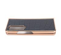 Denash Cubierta Telefónica Cubierta Protectora para Z Plate 4 Nano Recubrimiento de Ropa de Cuero Real para Gente Elegante (Blue)