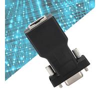 Denash DB9 Fempy to RJ45 Conector Adaptador 720 1080p Converter para Host Industrial Informático, Enchufe y Juego de Metal Ligero de 2 Piezas Gruesas