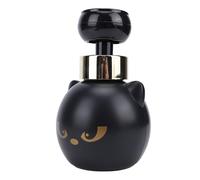 Denash Dispensador de de Espuma con Forma de Pata de Gato, Botella con Bomba de Espuma Recargable Que CREA en Forma de Pata para Baño, Cocina, Color Negro