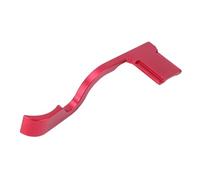 Denash Empuñadura Ergonómica de Aleación de Aluminio para Cámara con Cubierta para Zapata para Cámaras Z5II Z6III Z6II Z5 Z7, Procesamiento CNC, Liviana, Fácil de Colocar y Quitar (Rojo)