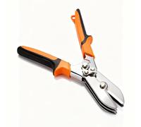 Denash Engarzadora de Chapa Metálica, Herramienta de Engarzado Manual de 5 Hojas con TPR de Doble Color y Bloqueo de Seguridad, para Tuberías de Acero Inoxidable o Galvanizadas de