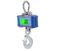 Denash Escala de Grúa Digital de 2000kg 4400 Lb con Luz de Fondo LCD, Control Remoto Preciso, Escala de Ahorcamiento Industrial para Farm Factory OCS P1 G, Resistente Duradero,