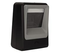 Denash Escáner de Código QR, Alta Sensibilidad 1D 2D Code Scanner Desktop Conectado con Activación Automática para Supermercados y Tiendas