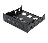 Denash Expansión de la Unidad óptica con una Transmisión Rápida de USB3.0 para Cajas de Computadora, Placa de Metal Estable para Casos Grandes/pequeños