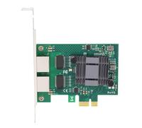 Denash Gigabit Ethernet Tarjeta de Red PCIe X1 Dualport para el Chipset 82575 - Excelente Artesanía para Red Hat Enterprise Freeprise Freebic Aplicaciones de Clientes para Control de Control