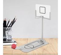 Denash Juguete de Aro de Baloncesto, Mini Máquina de Baloncesto de Adorno de Escritorio, Juego de Mesa para Amantes del, Juguete de Decoración de Oficina, Regalo de Juego de de Mesa Interior