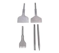Denash Mecánico de Metal 5pcs Set para Brocas de Extracción de Baldosas para Perforaciones de Martillo - Durabilidad Extrema para el Trabajo Industrial