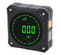 Denash Medidor de ángulo Digital, Inclinómetro Magnético de Precisión de 0,1 Grados 0 90 0 180 Grados con Pantalla LCD, para Carpintería, Reparación de Automóviles, Construcción