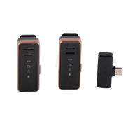 Denash Micrófono Wireless Lavalier con Supresión de Ruido para Vlogging, Podcast y Transmisión en para Clips en Usuarios de Micrófono