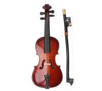 Denash Modelo de violonchelo en miniatura de 10 cm, lindo mini modelo de instrumento de violonchelo de madera para decoración de escritorio, adornos, idea de regalo