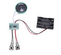 Denash Módulo de Grabadora de Sonido, 4 Minutos Módulo de Grabación de Voz de Música Grabable con de Control Codificado por Colores para Tarjetas de Felicitación, Manualidades, Regalos