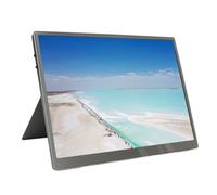Denash Monitor IPS Portátil, Monitor Portátil de 60 Hz Aleación de Aluminio 1920x1280 Amplia Compatibilidad 10,5 Pulgadas para Tabletas