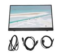 Denash Monitor Portátil, Pantalla Inalámbrica 1080P de 15,6 Pulgadas con USB C e Interfaz Multimedia de Alta Definición, para Ordenador Portátil