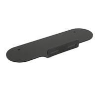 Denash Montaje de Pared de Altavoz Soporte Estable Duradero para Altavoz de Televisión, Material de Metal Negro, Instalación Fácil para la Oficina en Casa