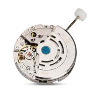Denash Movimiento de reloj 2813, movimiento mecánico automático, pieza de repuesto con acabado blanco, movimiento de reparación de bricolaje para mujeres y hombres