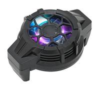 Denash P10 Mobile Semiconductor Cooler RGB Heatsink para Teléfonos Gaming, Estable y Fresco, para Vlogging de Transmisión en Vivo, Material ABS (Black)