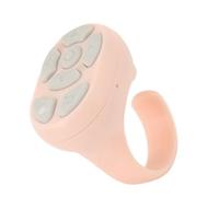 Denash Página de la Aplicación Anillo de con Estuche de Carga | Navegación Transparente | Lectura y Visualización Práctica | Fotografía Distante | Control Principal | Usuarios del (Rosado)