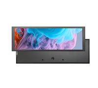 Denash Pantalla Secundaria LCD HD, Monitor de 8,8 Pulgadas sin Controlador Ángulo de Visión Completo de 170 Grados Respuesta Rápida 480x1920 Plug and Play para TV para PC