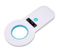 Denash Pantalla Transparente de Escáner de Microchip Inalámbrico para Lector de Chips de Perros USB Carga Conveniente Escáner de Chips de Mascotas Prácticas