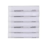 Denash Pasteles Al óleo, Pasteles Al óleo Blancos Material de Cera 6 Piezas Fuerte Adherencia para Colorear para Pintores para Pintar