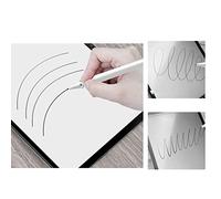 Denash Pen de Pantalla Táctil Tableta de Alta Precisión Pen Dual Tip Dual Design Elegante Elegante Negro para Notes Tomando la Tableta iOS PC con Nib de 1.5 Mm