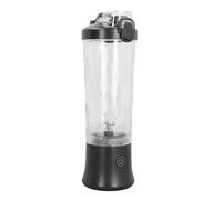 Denash Pequeña Batidora Eléctrica de Zumo de Fruta con Cuchillas de Acero Inoxidable para Camping y Picnic