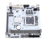 Denash Placa Base para Computadora ITX, Placa Base para Minería LGA1155 PCI E 16X con Memoria Máxima DDR3 de 16 GB y Ranura M.2, para Procesadores de la Serie Core I5 I7 E3 V1 V2