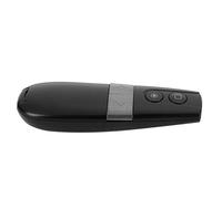 Denash PPT Punter Wireless Remote Control Presenter Pen para una Excelente Experiencia de Presentación Vista/7/8/10/iOS, ABS Negro, Clicker de Presentación de PowerPoint de 5 Botones