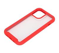 Denash Pulter de Teléfono Móvil Rígido PC + Material TPU para 13 Pro | Aumento del Diseño de la Cámara | Completamente Funcional | Escena aplicable: 13 por Usuario Máximo (Rojo)