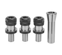 Denash R8 3/4 Spring Collet Conjunto de Tendencias de Trabajo Duradera para la Fresca de Grabado, Soporte de Herramientas de Coleta de Acero de Aleación ER20 para Uso Profesional