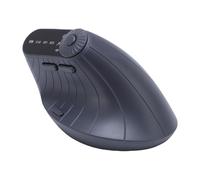 Denash Ratón Ergonómico, CIic en Silencio Bluetooth Bluetooth Vertical Mouse, Mouse óptico Recargable de 2.4GHz para Tableta de Escritorio para Computadora Portátil