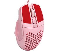 Denash Ratón óptico para Ratones con Cable con 6 Cambios de Color -Light para Computadora, Juego de Computadora Ajustable para el Usuario del/Mac, Material ABS Robusto (ratón Rosa m4)