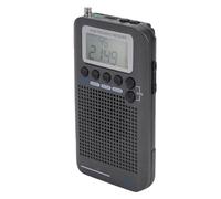 Denash Receptor de Radio de Banda Aérea, Am FM CB SW VHF Radio de Avión Portátil de Banda Completa con Duración Extendida de la Batería y Recepción de SeñAl Mejorada, para Viajes (Gray)