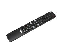 Denash Reemplazo de la Voz Sensible Al Control Remoto de TV RC802N YUI3 YUI2 YU14 YUI1 65C2US 75C2US, Fácil de Usar para los Ventiladores, Material ABS de